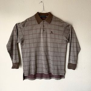 • Burberry long sleeve Polo •